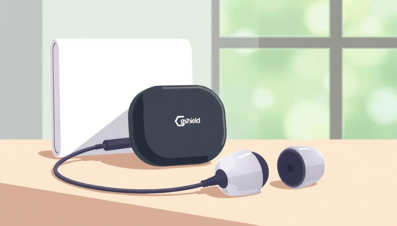 Kit Cordão Anti-Perda + Tampões Earplugs Shield Calm Gshield: Vale a Pena? Análi