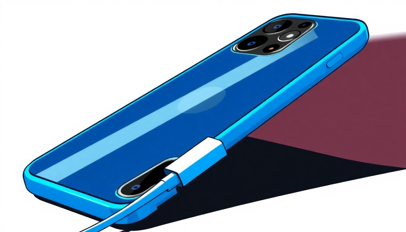 Kit Capa Crystal Slim Azul iPhone 17 Pro Max + Cordão com Cabo Gshield: Análise