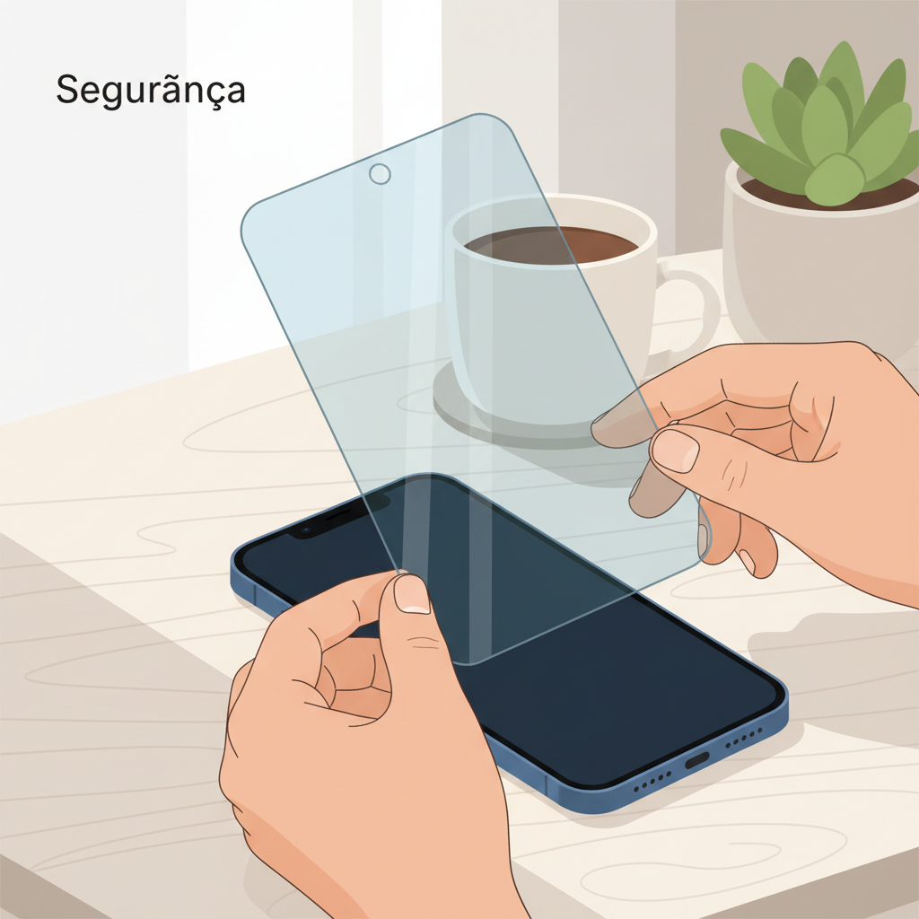 Película para iPhone 15 Efeito Couro Bege Gshield: proteção traseira com estilo
