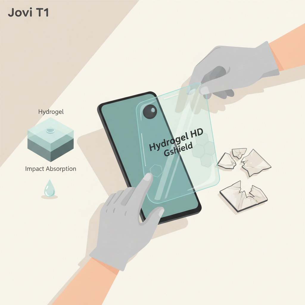 Película para Jovi T1 Hydrogel HD Gshield: análise completa 2026