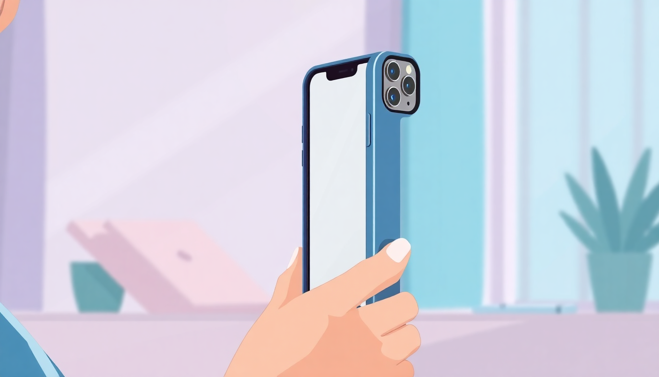 Capa Crystal Slim Magsafe para iPhone 17 Pro: transparente, azul e sem amarelame