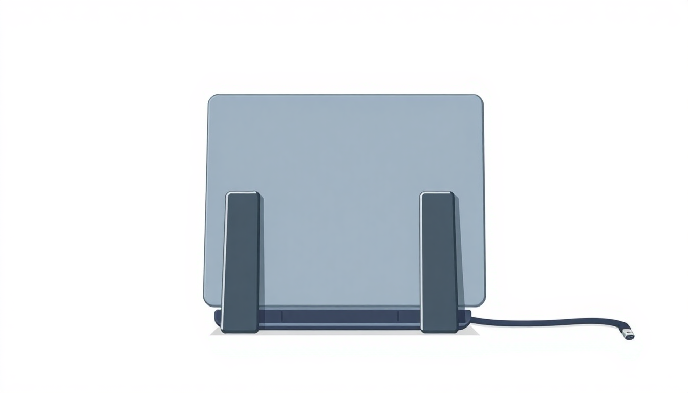 Kit Suporte Dobrável para Notebook 3 Entradas + Capa 15,6\