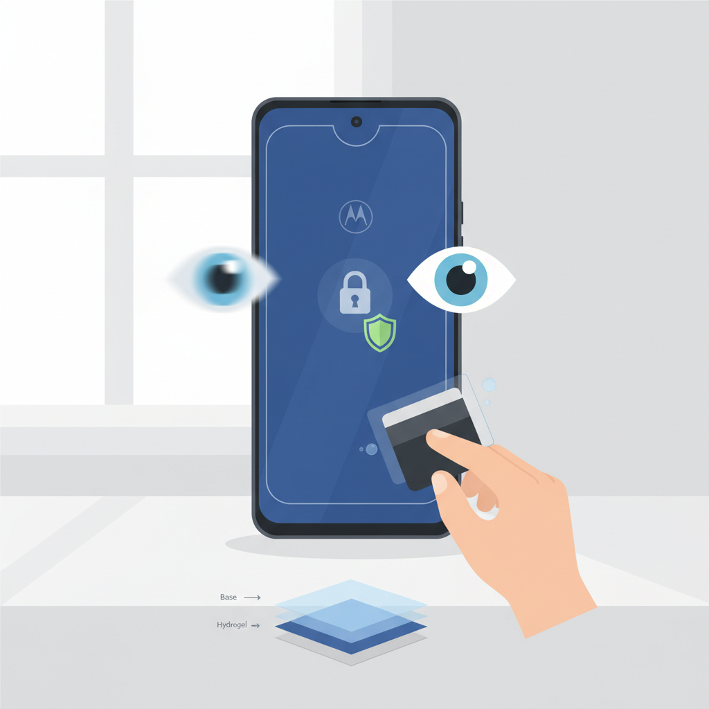 Película para Motorola Moto G Max 5G - Privacidade Hydrogel Gshield: vale a pena
